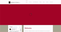 Desktop Screenshot of jarrard-davis.com